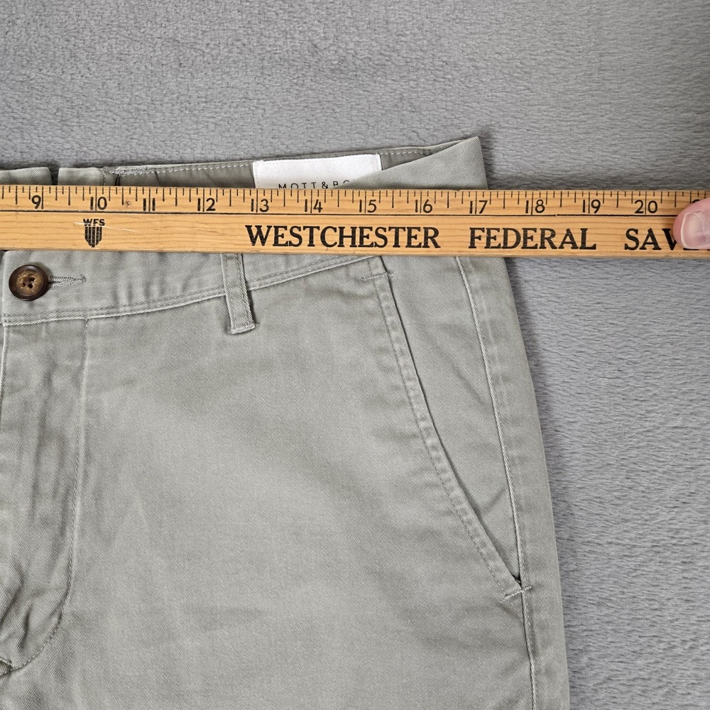 Mott And Bow Pants Mens 33x30 Everyday Comfort Slim Chino Stretch Normcore - Picture 7 of 11